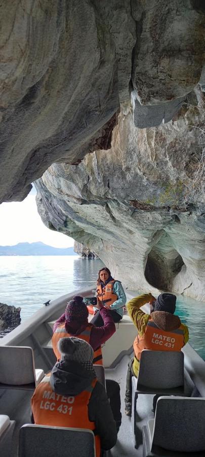 Cabana Cavernas Austral Puerto Sanchez Villa Eksteriør bilde