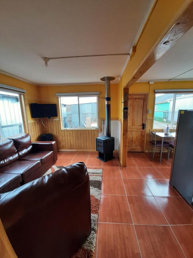 Cabana Cavernas Austral Puerto Sanchez Villa Eksteriør bilde